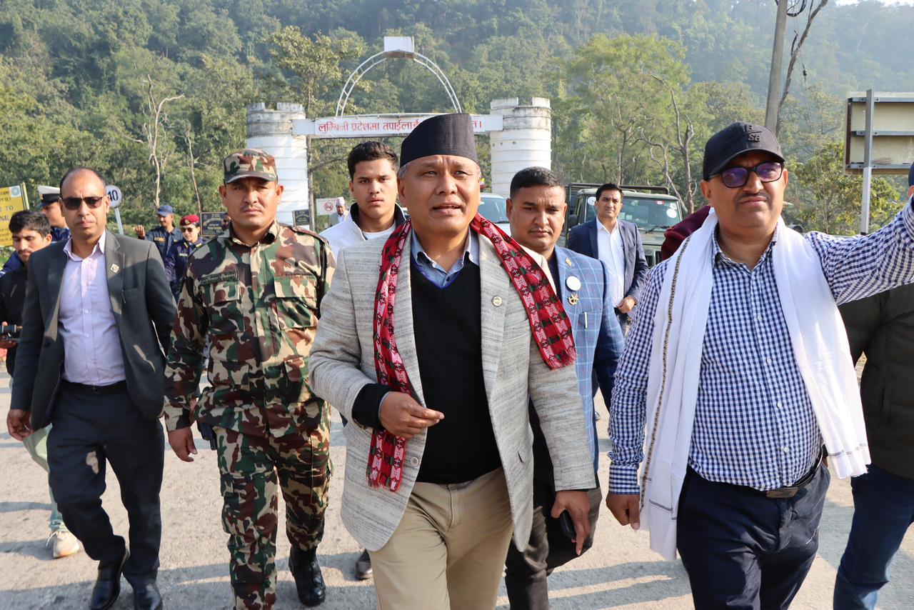 कर्णाली चिसापानी १० हजार ८०० मेगावाट जलविद्युत अगाडि बढाउँदैछौं : मन्त्री घिसिङ